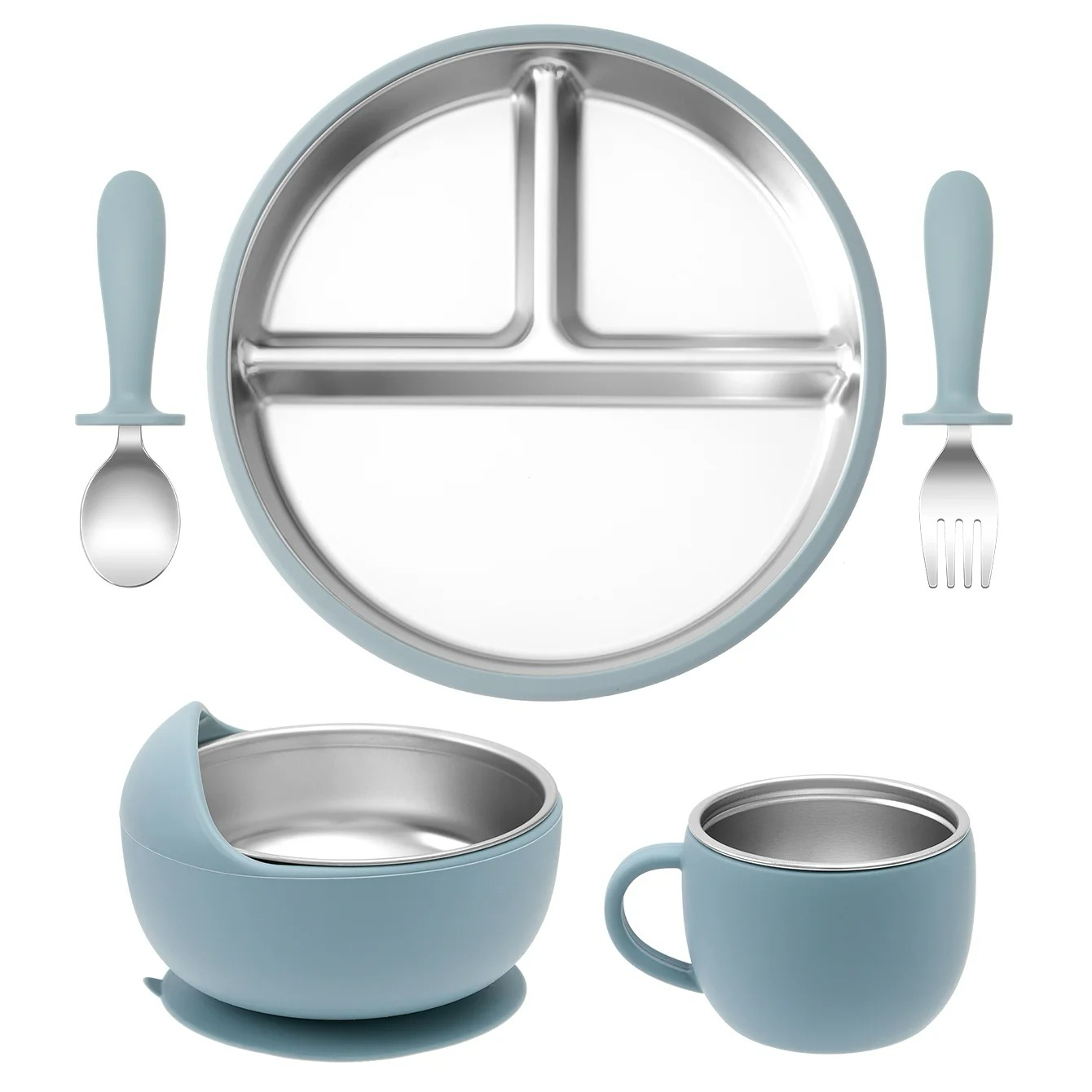 Coffret repas bleu