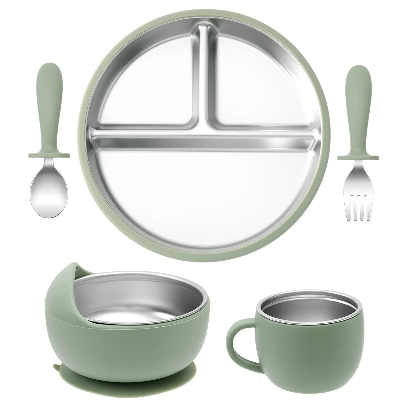 Coffret repas vert