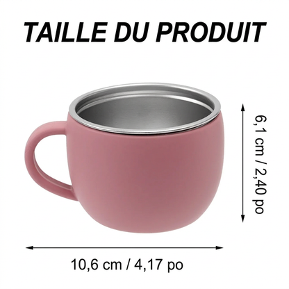 Tasse d'eau en acier inoxydable