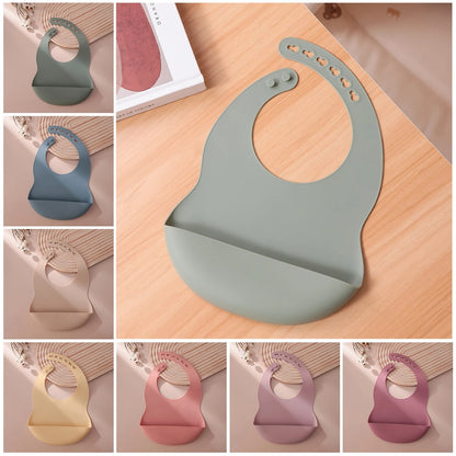 Bavoir en silicone pour bébé