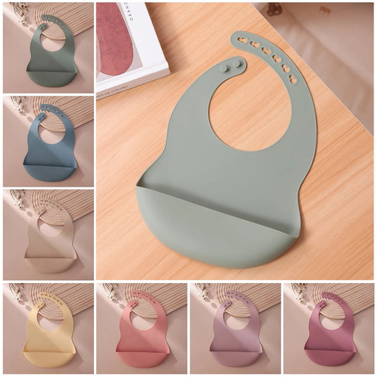 Bavoir en silicone pour bébé