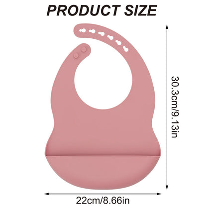 Bavoir en silicone pour bébé